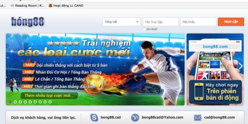 Các sản phẩm bong88